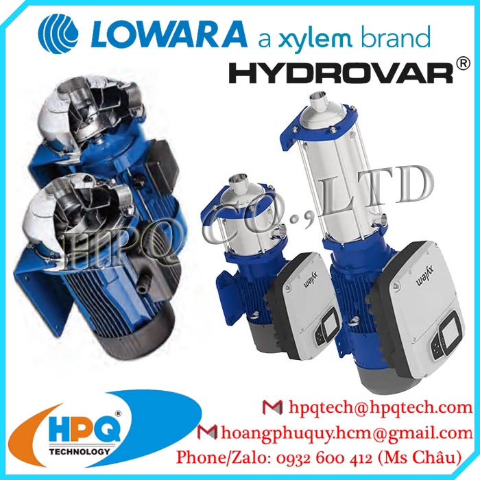 Hệ thống điều khiển Xylem   Biến tần Hydrovar  0932-600412